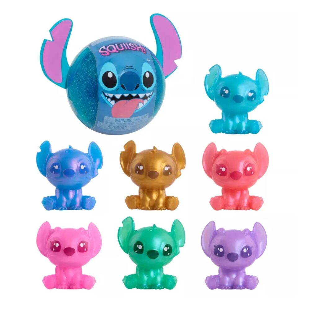Disney Stitch Squish-a-Stitch Collectible Figures Blind Capsule - Series 3
